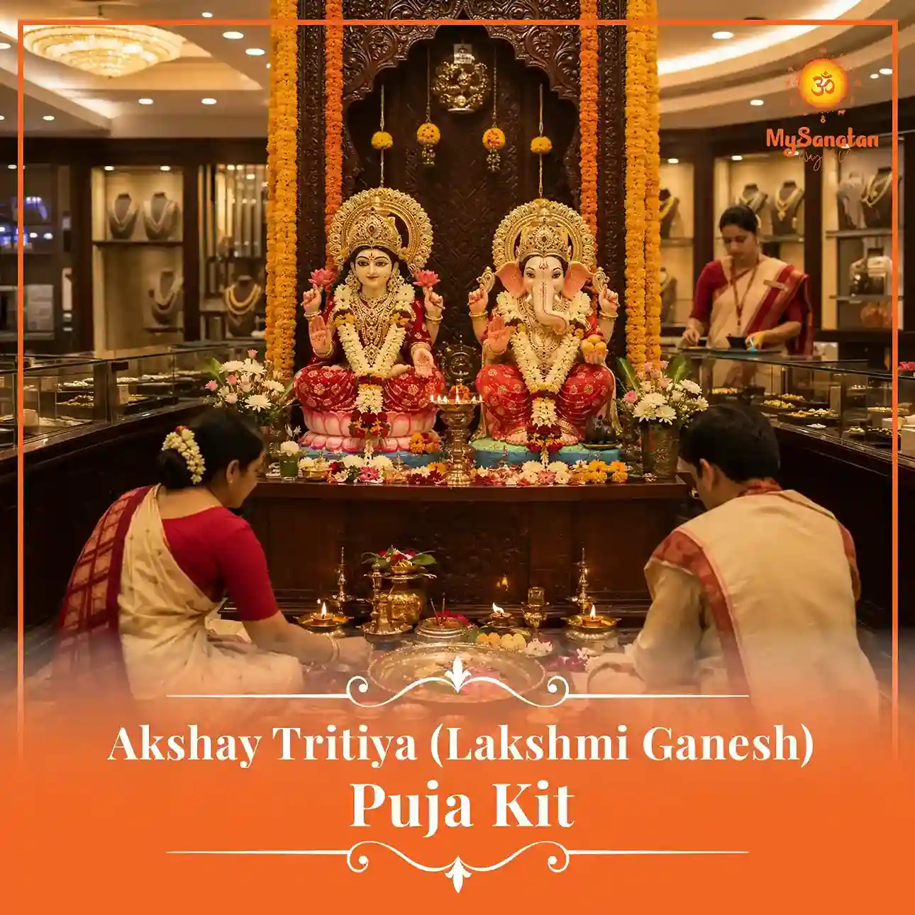 Akshay Tritiya (Lakshmi Ganesh ) Puja Kit